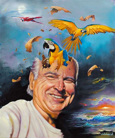 Jimmy Buffett Parrot Head - Jim Warren Studios