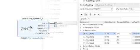 Getting started with a Zynq development board. Base PS Design ...