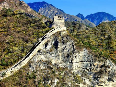 Great Wall of China at Juyongguan from Ming Dynasty in Beijing, China ...