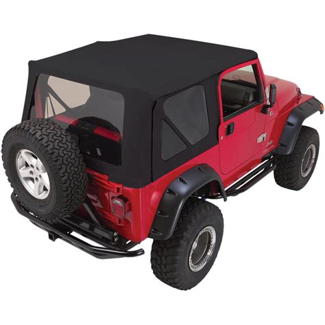 Rampage 99335 Soft Top For 1997-2006 Jeep Wrangler (TJ) - Walmart.com ...