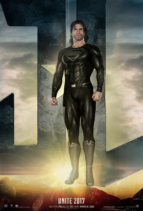 Justice League Superman - Black Suit by SavageComics on DeviantArt