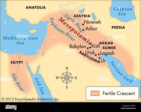 The Mesopotamia Map