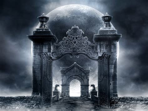 Gothic House Wallpaper - WallpaperSafari