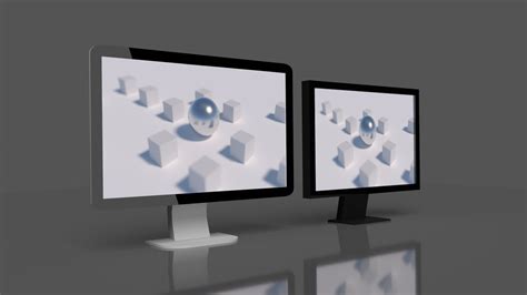 free pc monitor 3d model