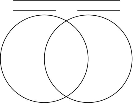 2-Circle Venn Diagram Template Free Download