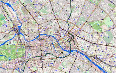 City maps Berlin