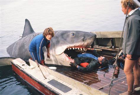 Jaws has a snack in 2024 | Jaws movie, Shark, Behind the scenes