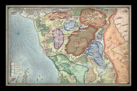 Mike Schley | Cartography Prints | The Underdark; 5th Edition (Artist's ...