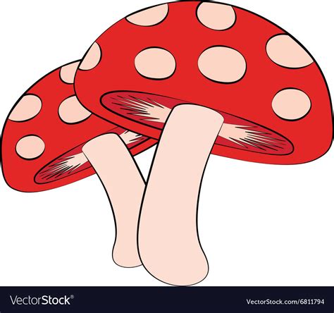 Mushroom Royalty Free Vector Image - VectorStock