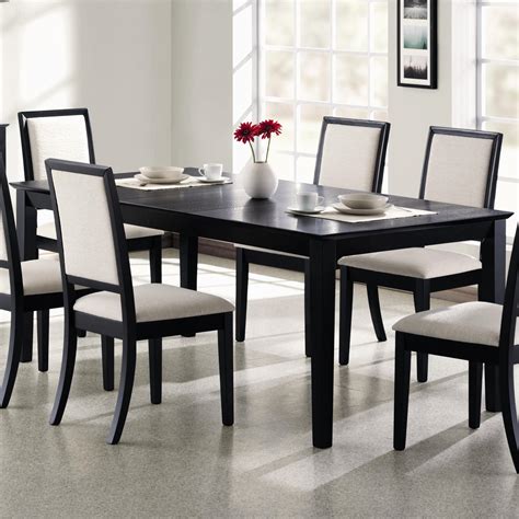 Coaster Lexton Rectangular Dining Table with 18" Leaf | A1 Furniture ...