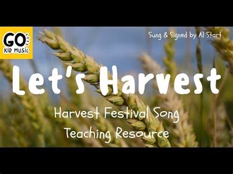 Let's Harvest - Harvest Festival Song Teaching Resource - YouTube