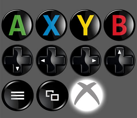 Xbox Controller Button Icons