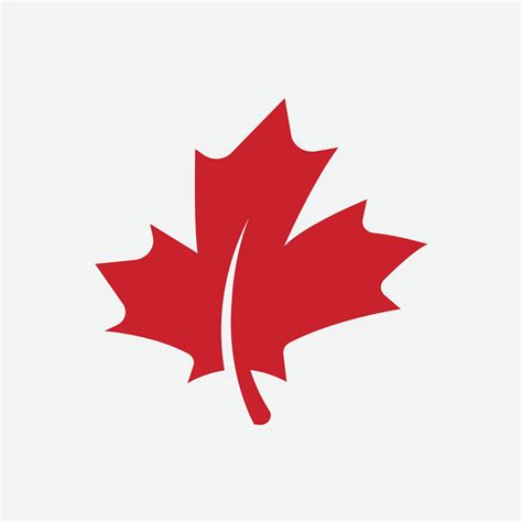 Maple leaf logo, Red maple leaf, Canada symbol, Red Canadian Maple ...