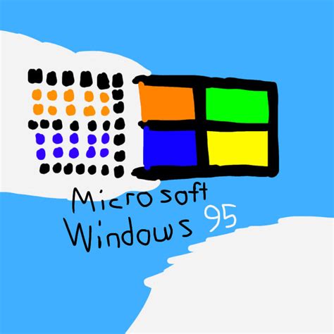 Windows 95 Logo by JoeyHensonStudios on DeviantArt