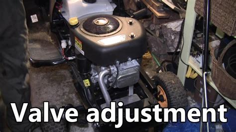 Briggs And Stratton Ohv Valve Adjustment