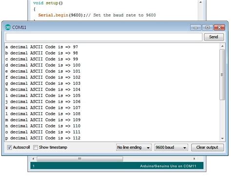 Arduino Serial Print Println Function Send Integer Variable Text