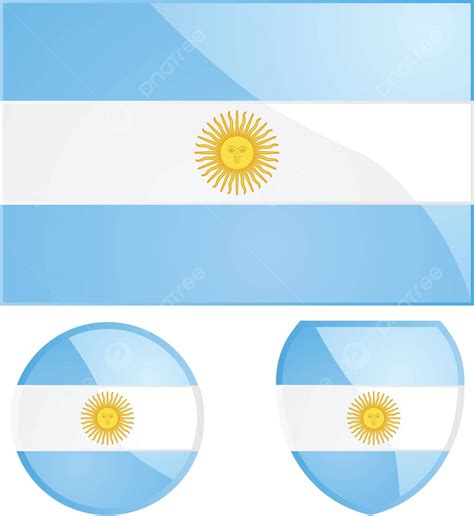 Argentina Flag And Emblem Shield Flag Sun Vector, Shield, Flag, Sun PNG ...