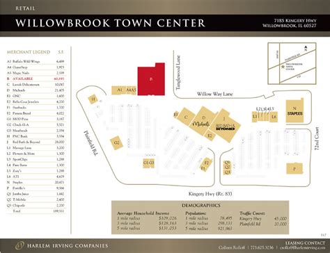 Willowbrook Mall Map | Bruin Blog