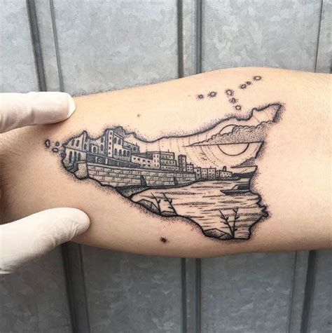 Slice of Sicily by Bombayfoor | Tattoos, Italian tattoos, Tattoo designs