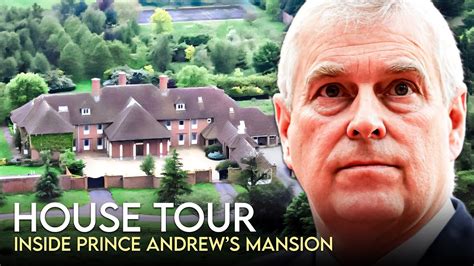 Prince Andrew | HOUSE TOUR | Royal Lodge, located in Windsor worth $35 ...