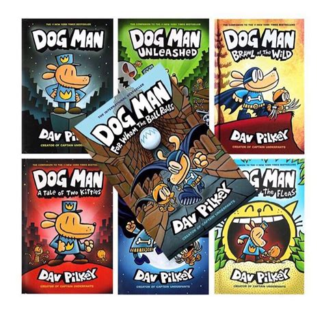 Dogman 1-7, Books & Stationery, Children's Books on Carousell