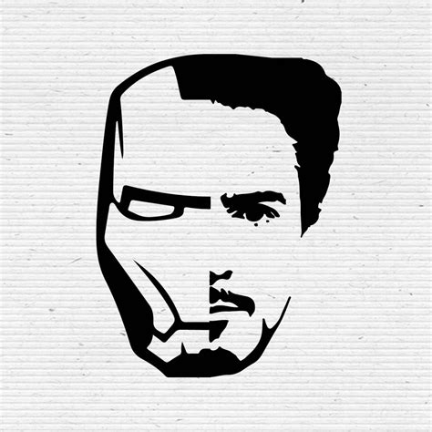 Iron Man Silhouette Vector at Vectorified.com | Collection of Iron Man ...