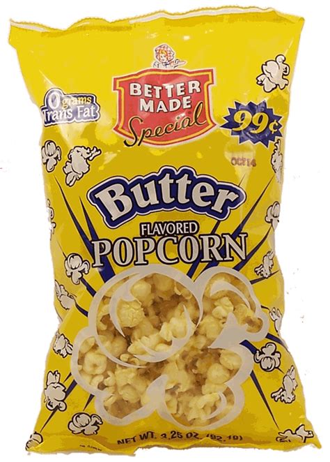 Butter Flavored Popcorn > Other Snacks > Better Made > The Vernors Store