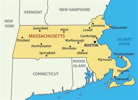 Map of Massachusetts