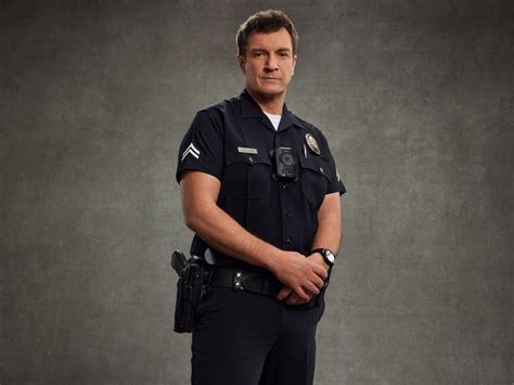 Nathan Fillion talks 'The Rookie' and life as a singing telegram - Pedfire