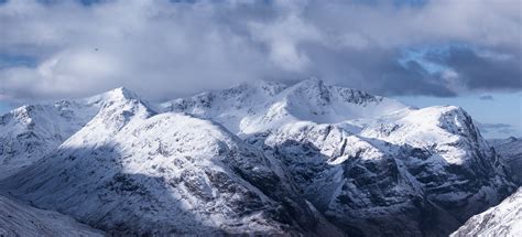 Landscape photography of snowy mountain, glencoe HD wallpaper ...