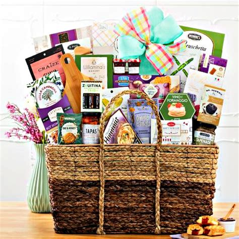 Picnic Basket Loaded With Delicious Food