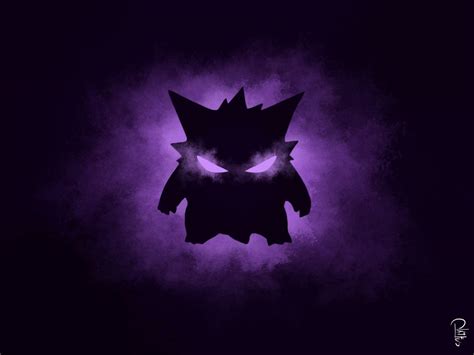 Mega Gengar Wallpapers - Top Free Mega Gengar Backgrounds - WallpaperAccess