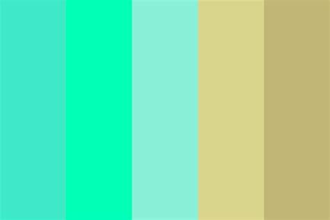 Mermaid Tail Color Palette