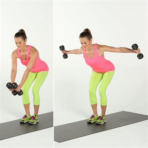 Dumbbell Exercise For Chest and Back: Bent-Over Reverse Fly | Upper ...