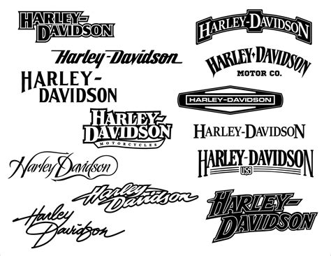 Harley Davidson Logo Font