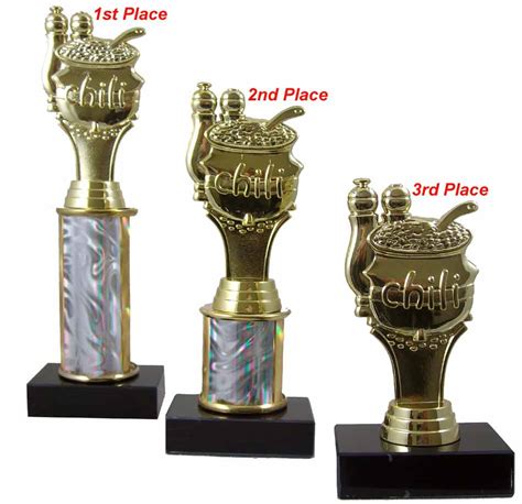 Chili Cook Off Trophy Set Chili Trophy Set | Cooking Trophies