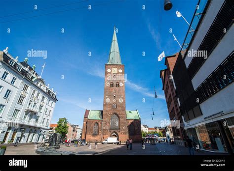 Aarhus cathedral in Aarhus, Denmark Stock Photo - Alamy