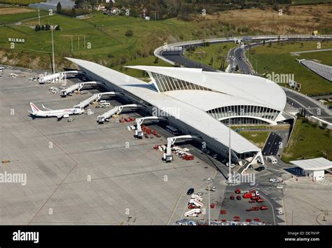 Bilbao Airport, Loiu, Biscay, Basque country, Spain Stock Photo - Alamy