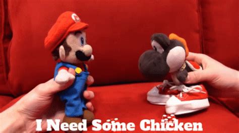 Sml Black Yoshi GIF - Sml Black Yoshi I Need Some Chicken - Discover ...