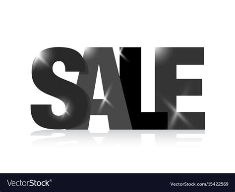 Black sale sign Royalty Free Vector Image - VectorStock