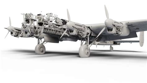 Insanely Detailed Model of Lancaster Bomber