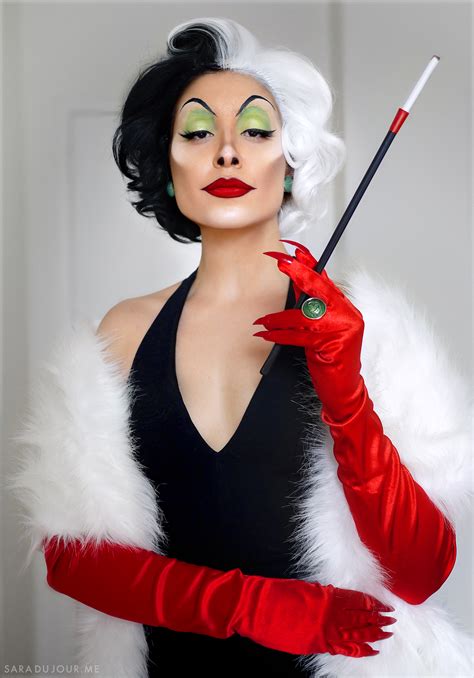 Cruella De Vil Stole Costume For Women | ubicaciondepersonas.cdmx.gob.mx