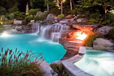 20+ Small Pool Waterfall Ideas – HomeDecorish