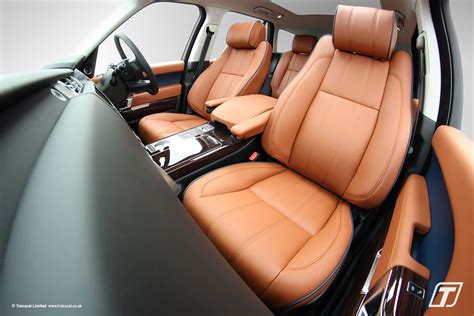 Range Rover Vogue leather interior - join us https://www.facebook.com ...