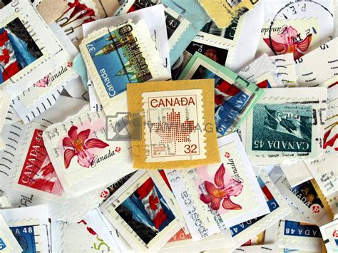 Royalty Free Image | Canadian stamps by paolo77