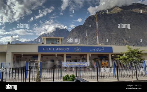 Building of Gilgit Airport In The beautiful Valley Of Gilgit, Gilgit ...