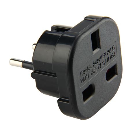 ET Universal Travel Charger Adapter Uk To Eu Electric Plug Converter 2 ...