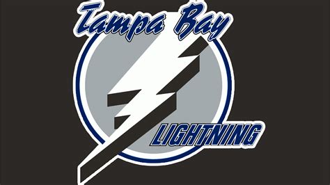 Emblem Logo NHL Tampa Bay Lightning In Light Brown Background ...