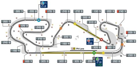 Catalunya Circuit: Barcelona F1 Track Map Layout & lap record