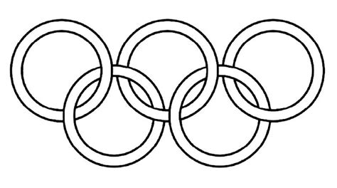 winterspelen | Olympic rings, Free coloring pages, Olympic ring colors